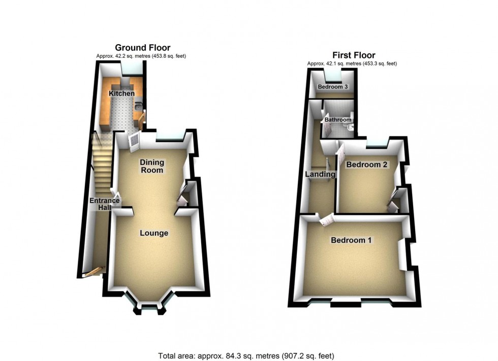 Floorplan for Chester Road, Wellingborough