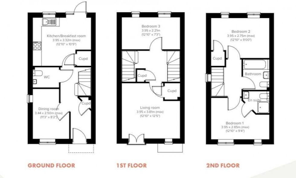 Floorplan for Fitzhugh rise, Wellingborough