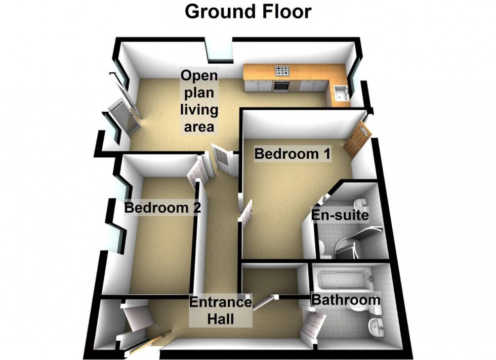 Floorplan for Midland Road, Wellingborough