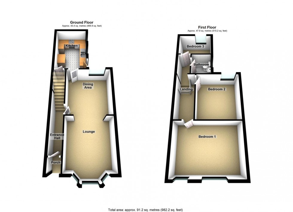 Floorplan for Vivian Road, Wellingborough