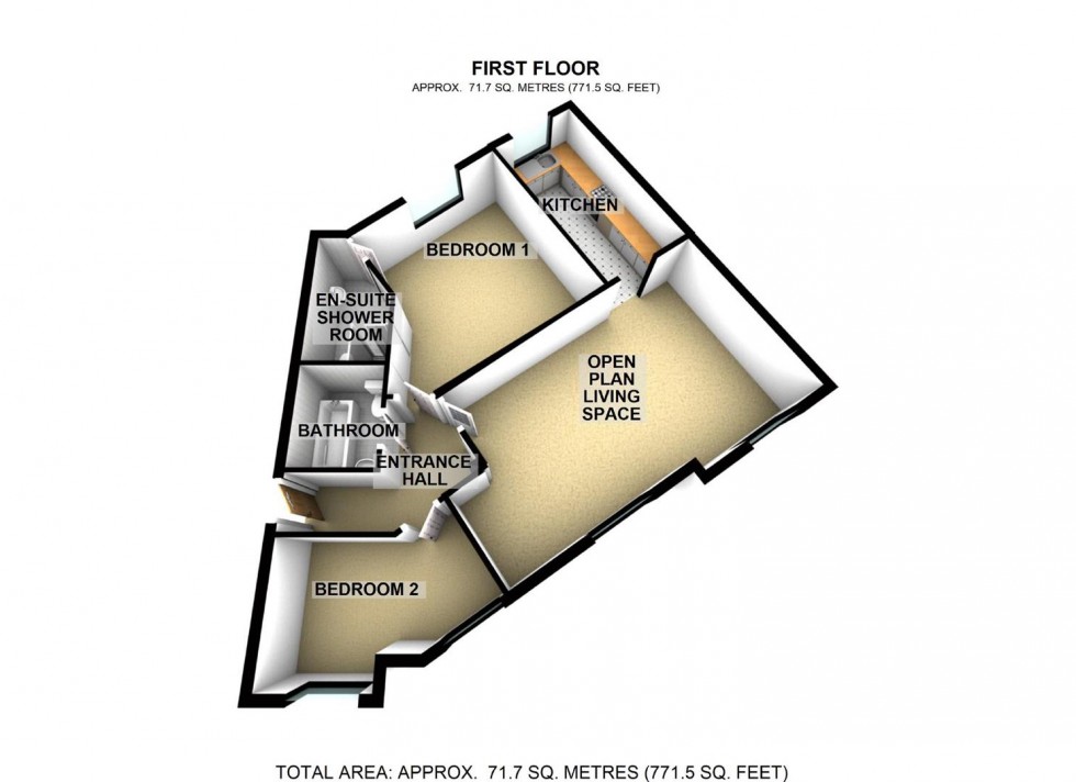 Floorplan for Spencer Road, Wellingborough