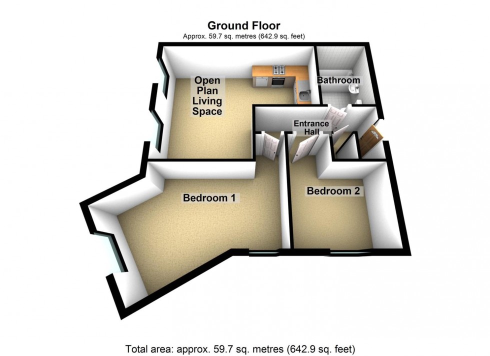 Floorplan for Irthlingborough Road, Wellingborough