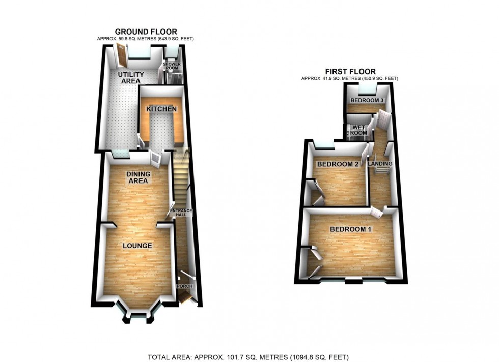 Floorplan for Vivian Road, Wellingborough