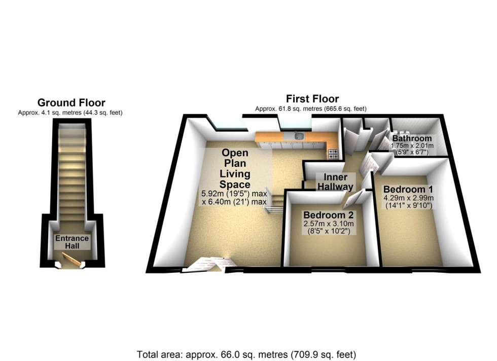 Floorplan for Irthlingborough Road East, Wellingborough