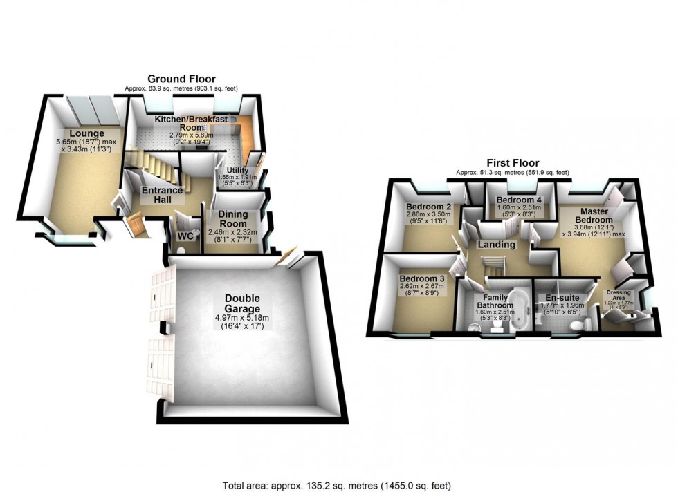 Floorplan for Ashton Grove, Wellingborough