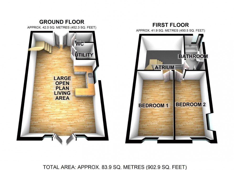 Floorplan for Eastfield Road, Wellingborough